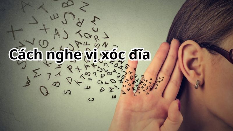 Cách nghe vị xóc đĩa