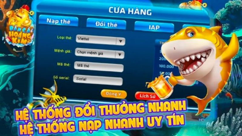 Hướng dẫn cách chơi săn cá hoàng kim 