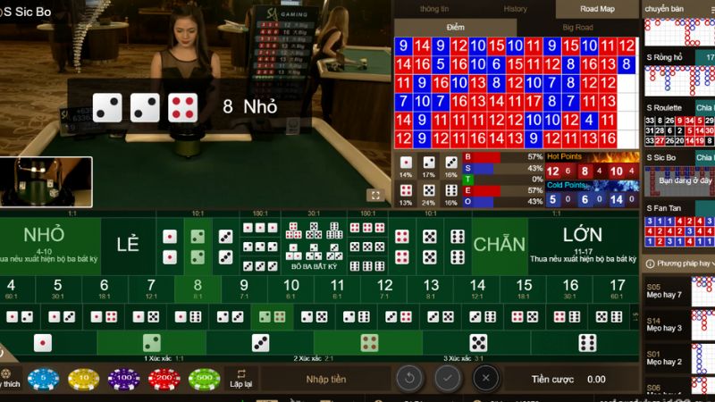 Hướng dẫn cách chơi thắng trò Big small casino